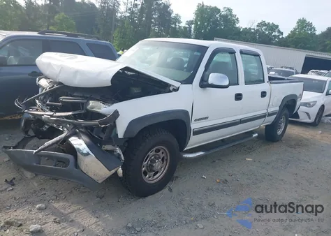 2002 Chevrolet Silverado 1500Hd Ls from USA, damaged, VIN 1GCGK13U02F188595